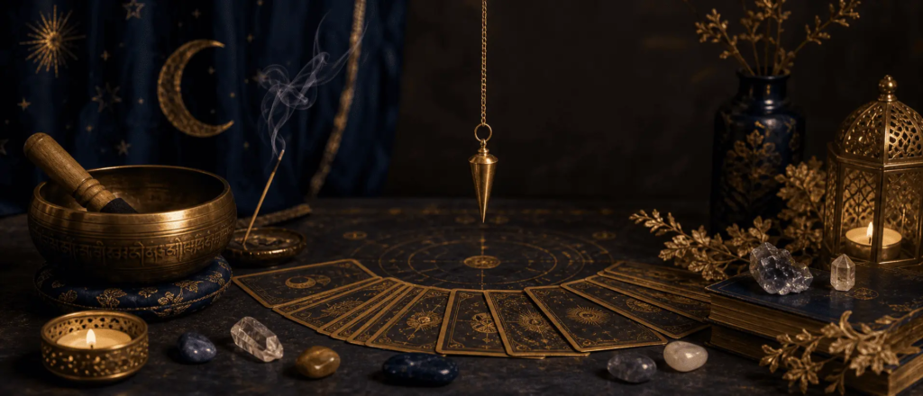 Les outils divinatoire et objets intermédiaires : mondes-invisibles